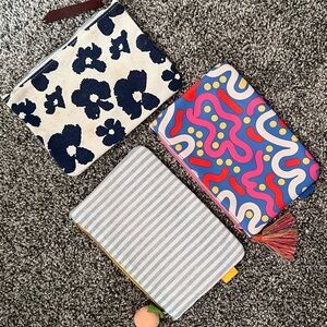 Make-up pouches. Set of 3. Brand new
